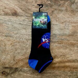 5/$20 NEW 2Pk Adult Space Series Socks